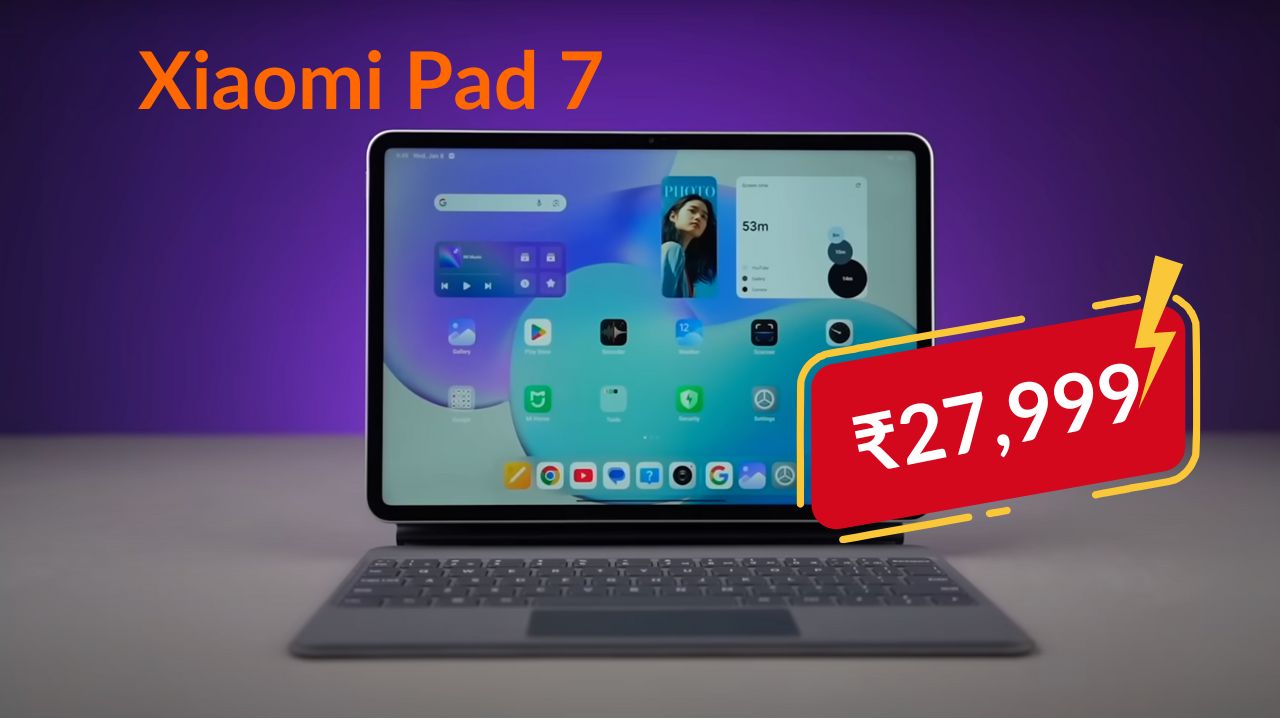 Buy Xiaomi Pad 7 at Rs 27,999