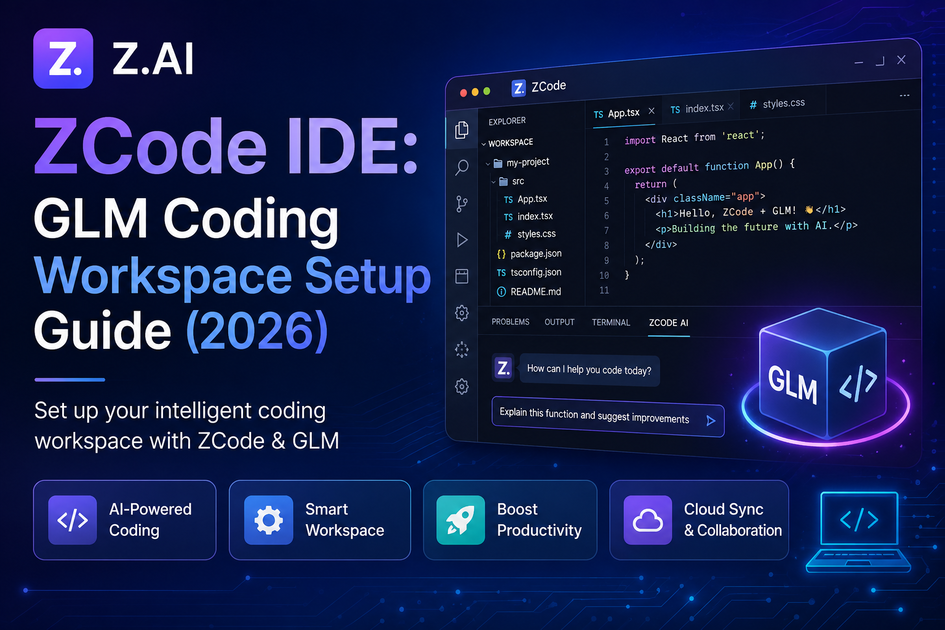 Z.ai ZCode IDE: GLM Coding Workspace Setup Guide (2026)