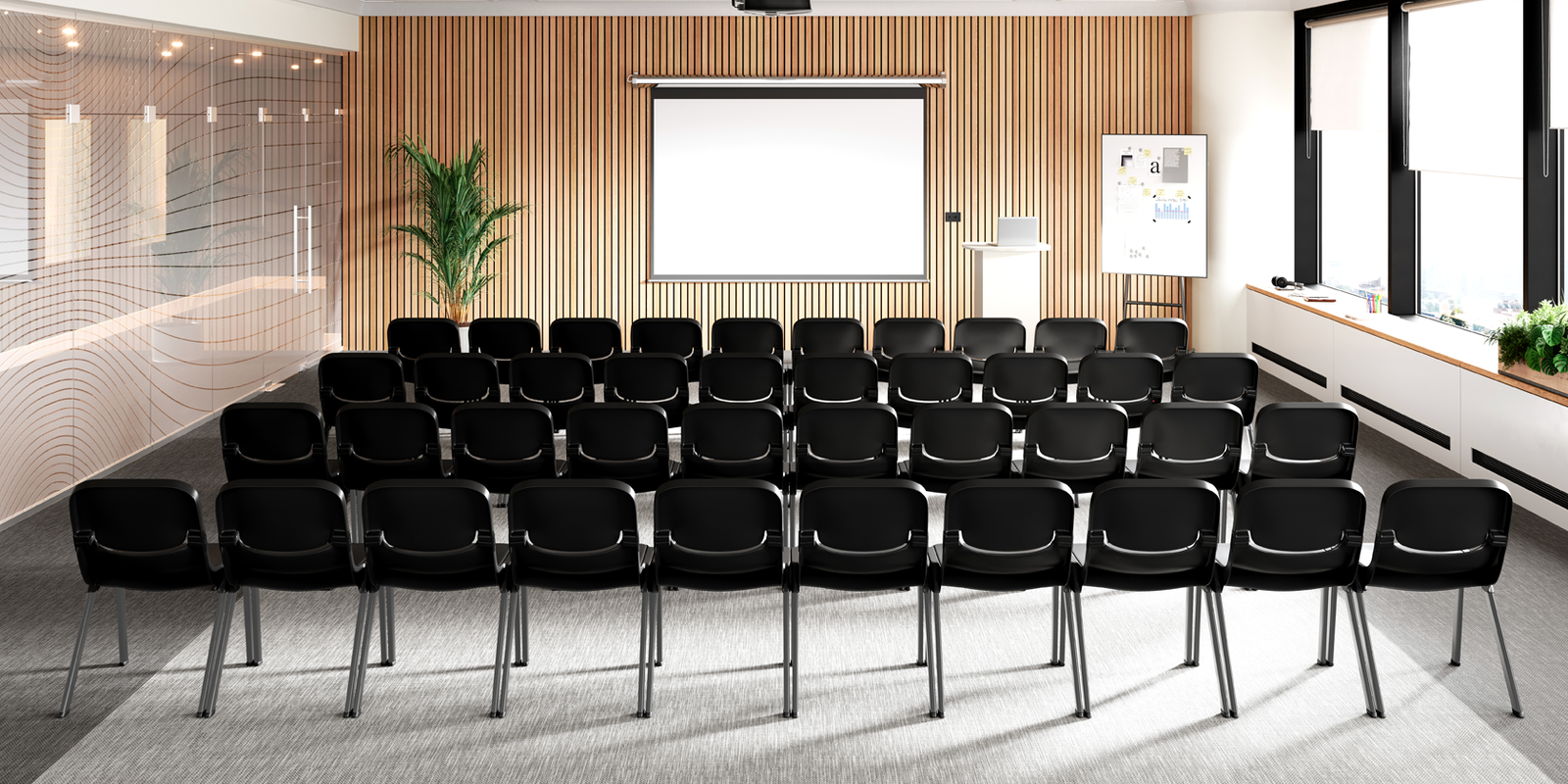 Function chairs - perfect for events, meetings, and conferences!