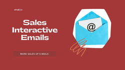 How to Drive More Sales with Interactive E-mails