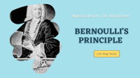 Bernoulli's Principle and its Application in Aviation