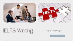 IELTS Writing: Top Tips and Strategies