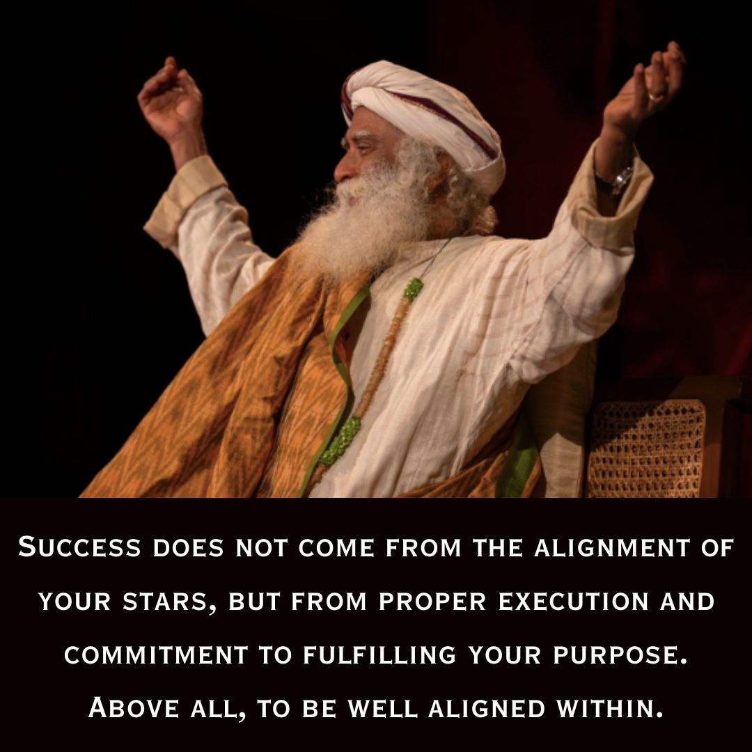 Sadhguru Quotes on Success