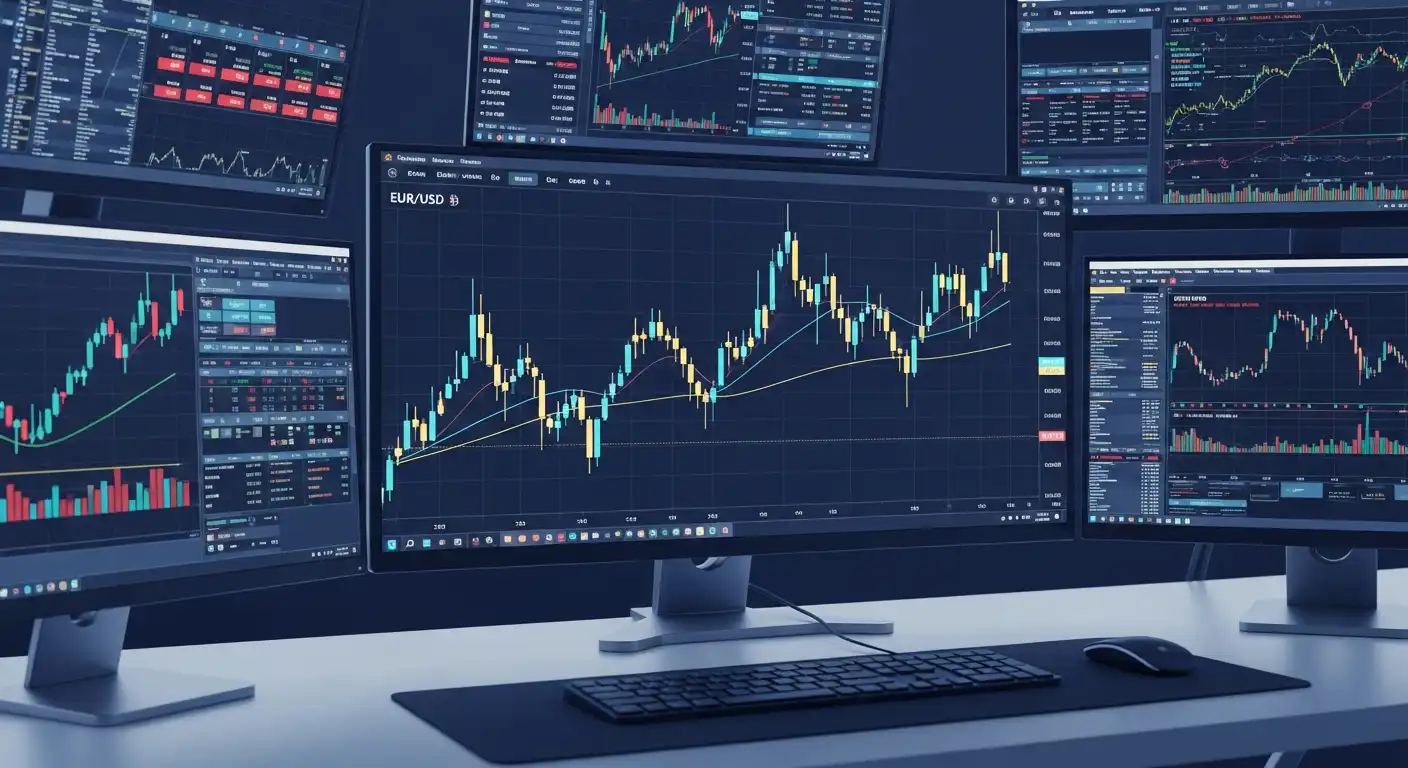 EUR/USD forex trading chart technical analysis May 2026